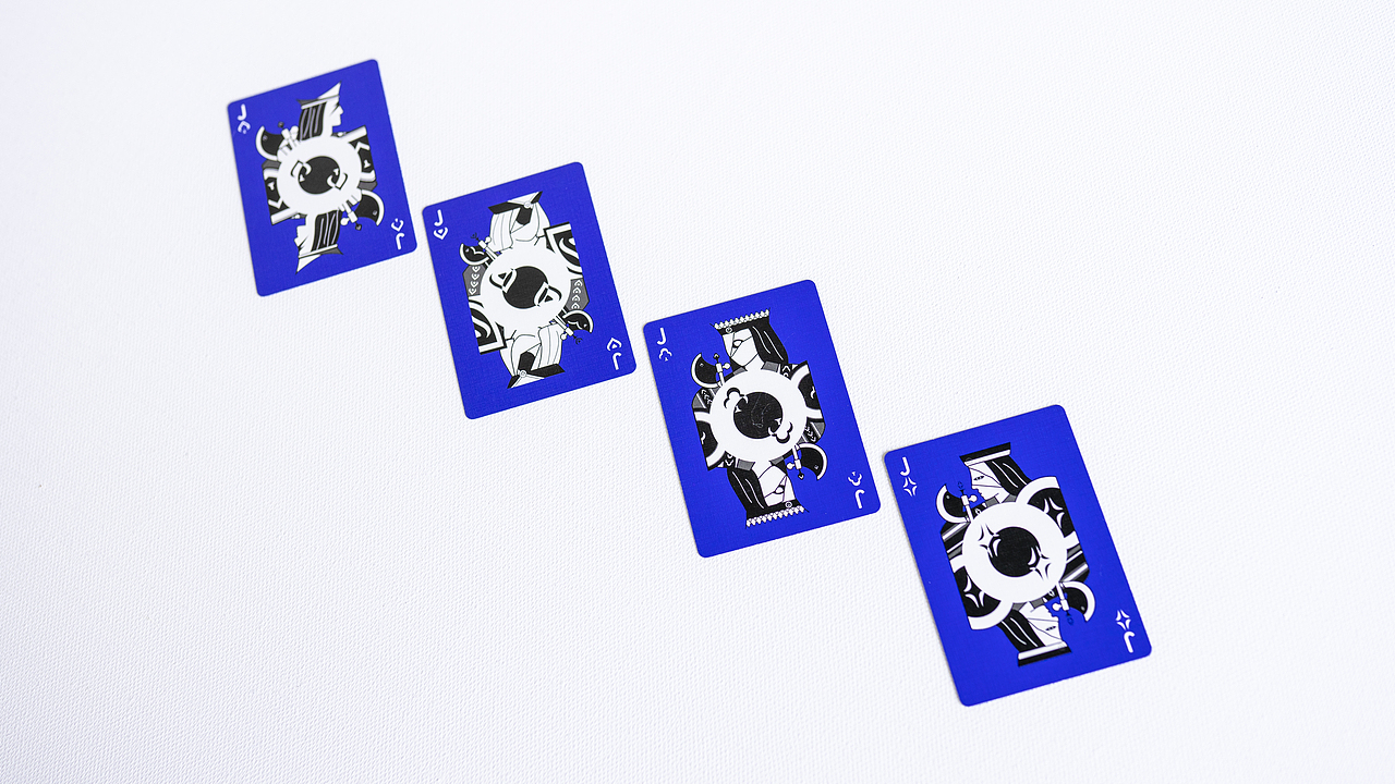 “静物”系列 花切扑克纸牌 峦级 蒙德里安 克莱因蓝