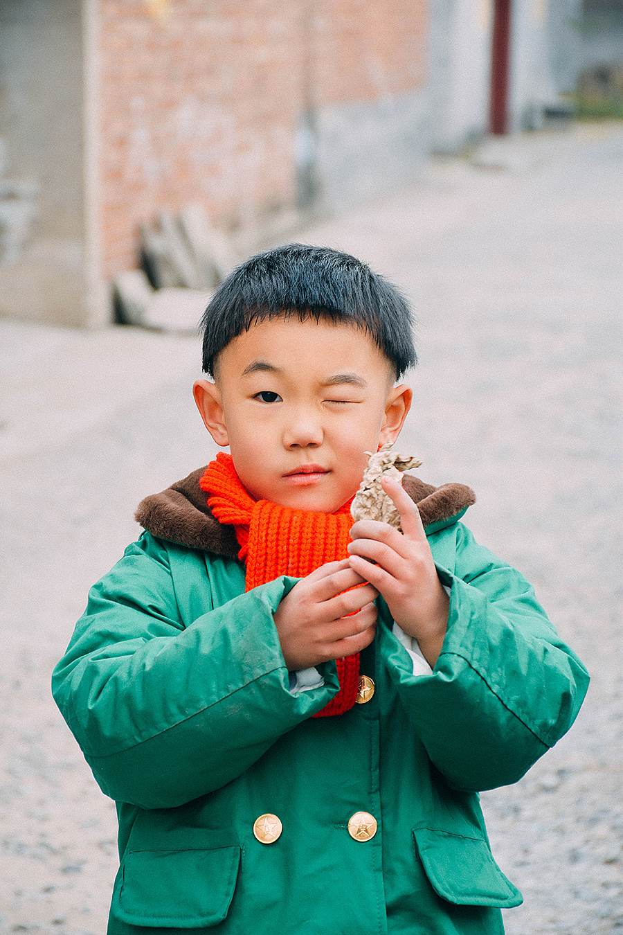 绿色复古军大衣