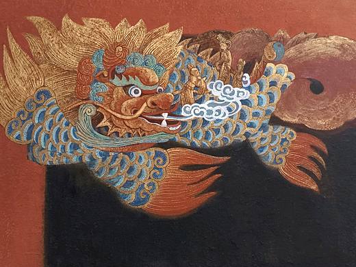 《岁月印记—鳌鱼木雕》