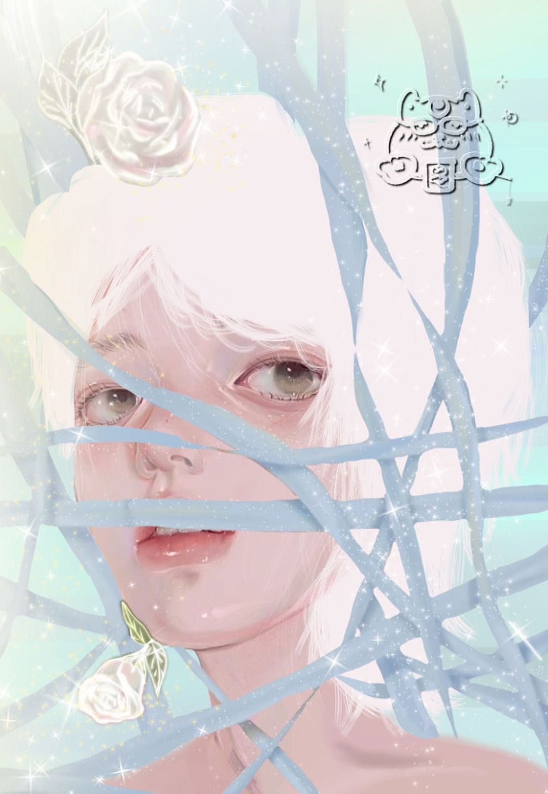 《春》系列作品（图ZMzUyOTg1MjI4） - 艺术插画 - 站酷设计师Piccolina思原创素材 - 站酷ZCOOL