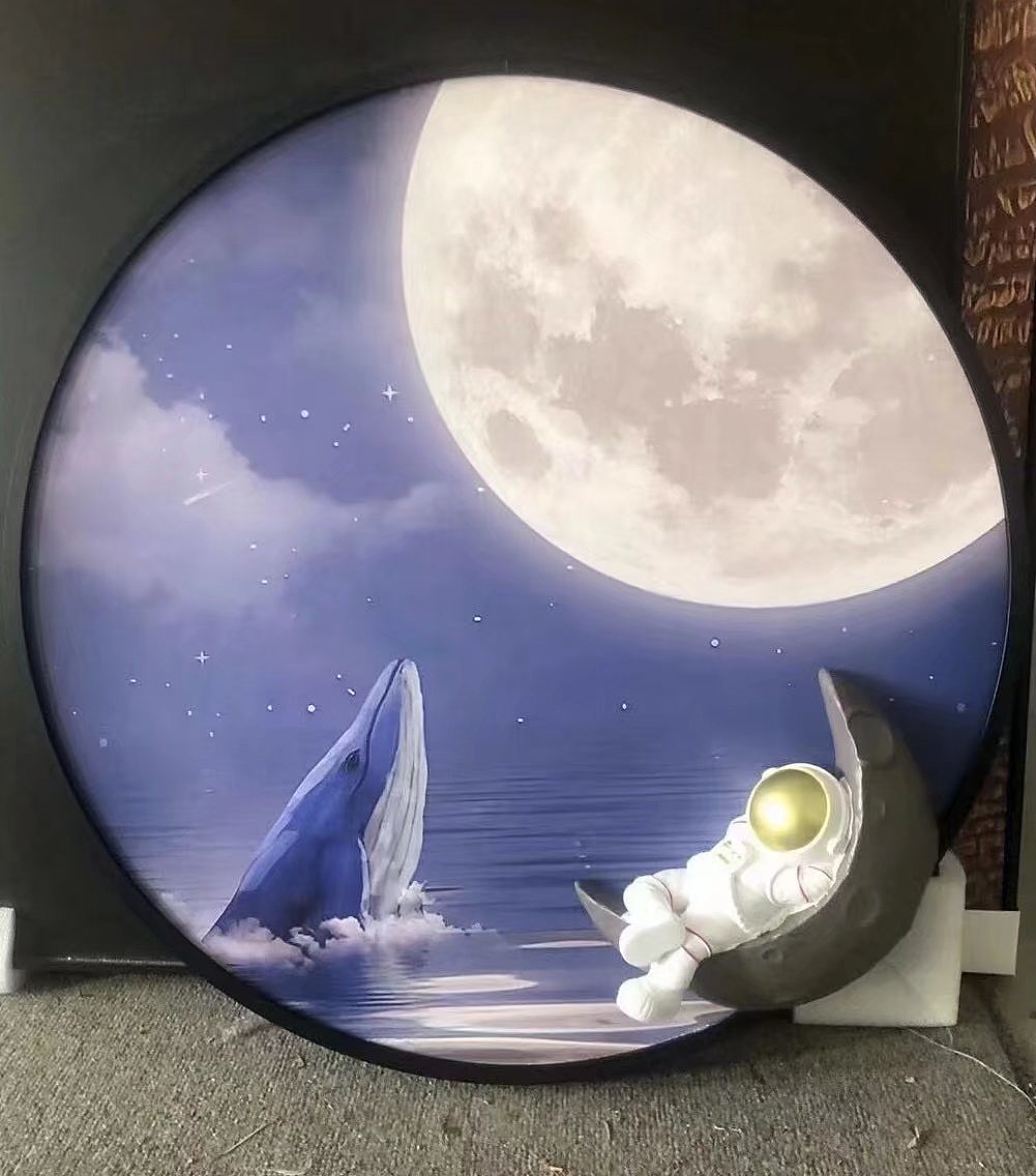 主营珐琅彩画 高端晶瓷 高清微喷 纯手油画 实物装置等