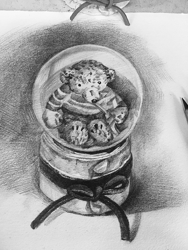 素描水晶球