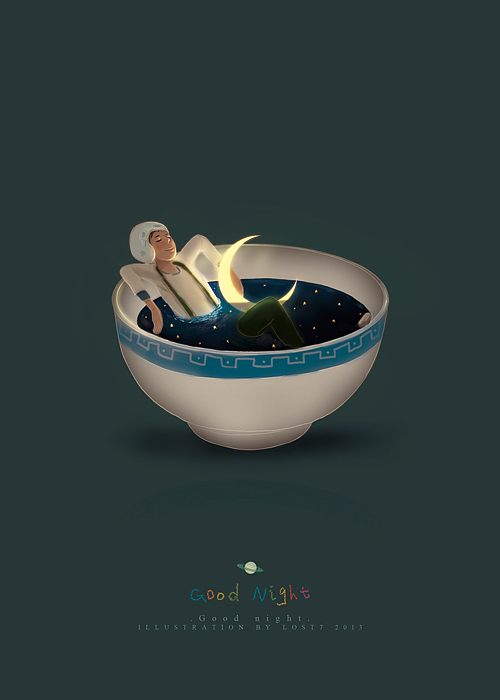送给有梦的你（图ZOTE2MzAyOA==） - 商业插画 - 站酷设计师lost7原创素材 - 站酷ZCOOL