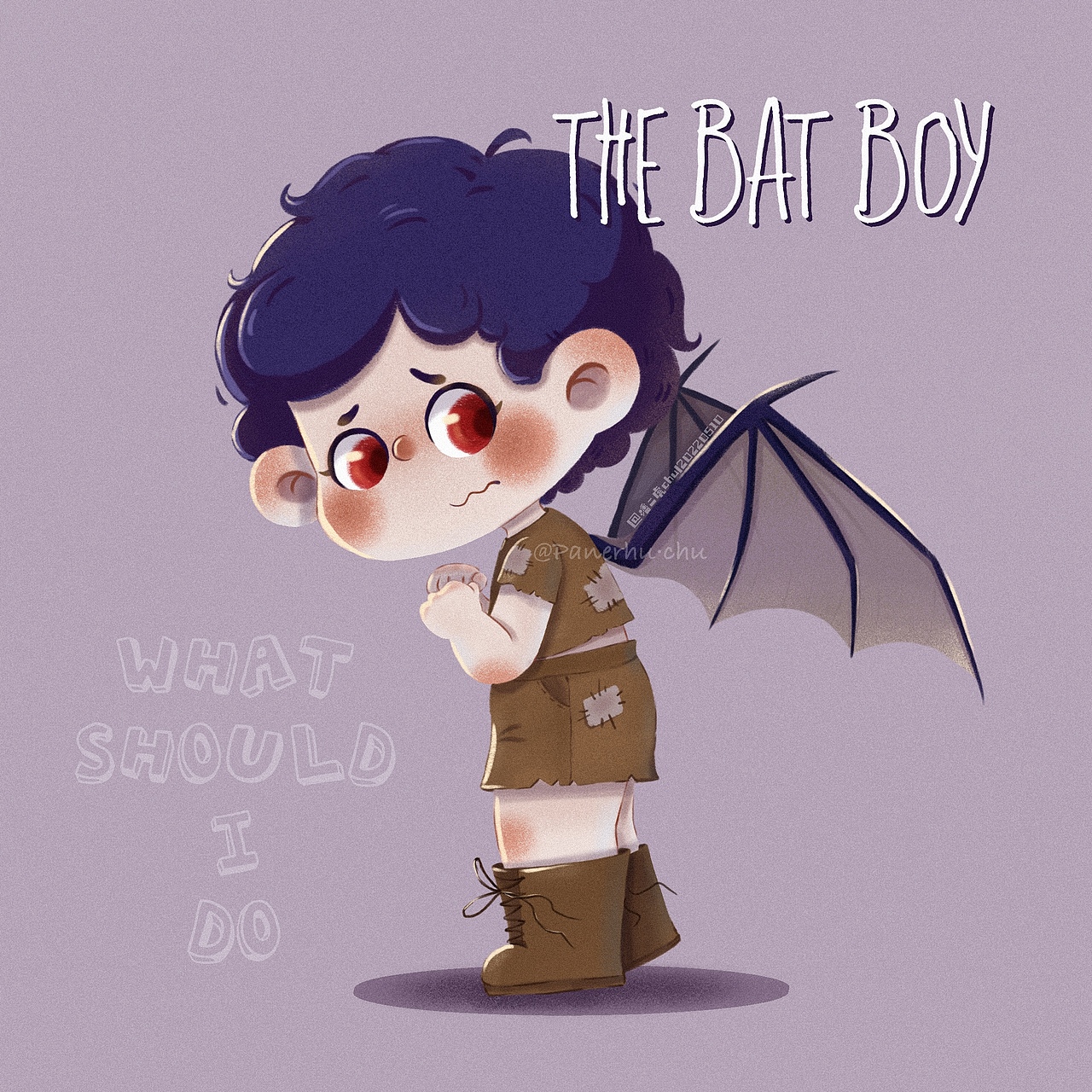 暗黑小可爱们（图ZMzI4MzAyNTg0） - 儿童插画 - 站酷设计师潘二虎chu原创素材 - 站酷ZCOOL