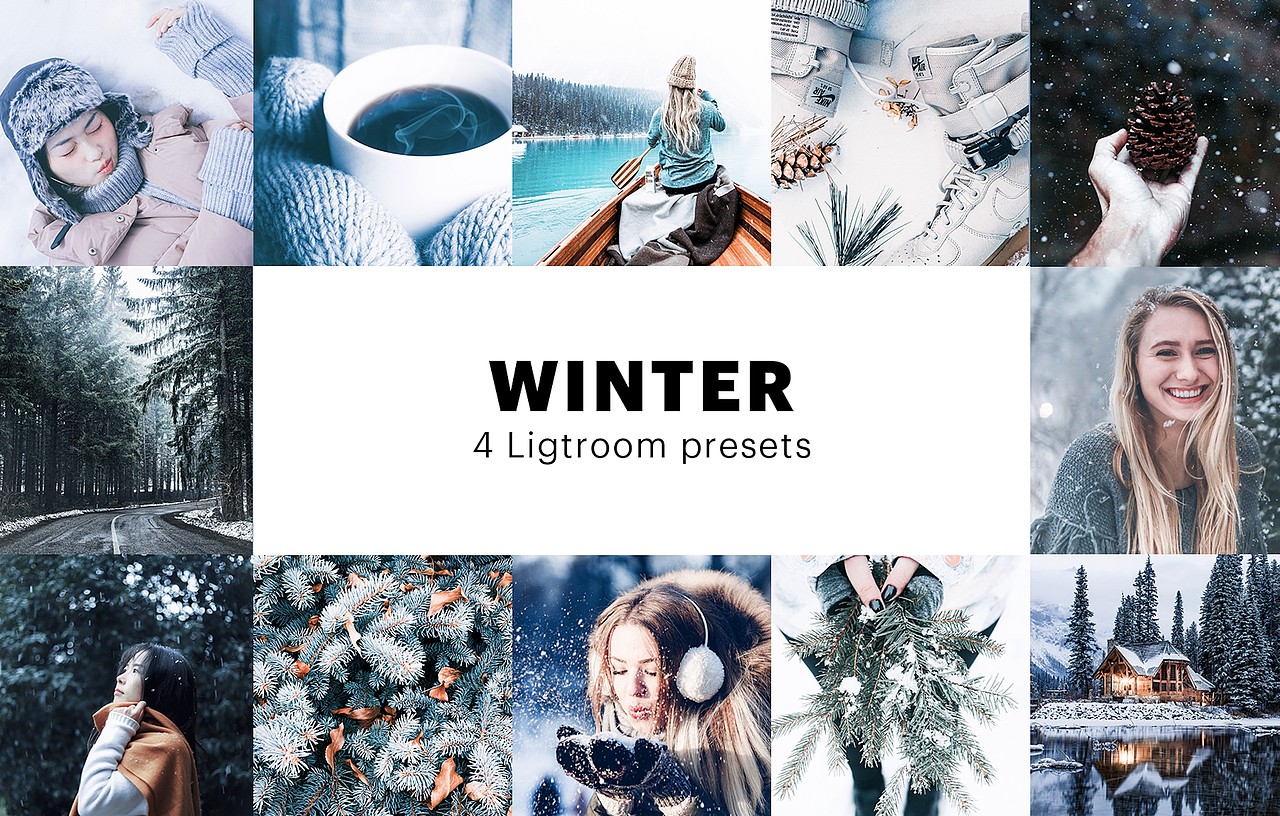 冬季旅拍人像风光Lr预设（图ZMjM1ODU5ODY4） - 人像摄影 - 站酷设计师mac开心原创素材 - 站酷ZCOOL