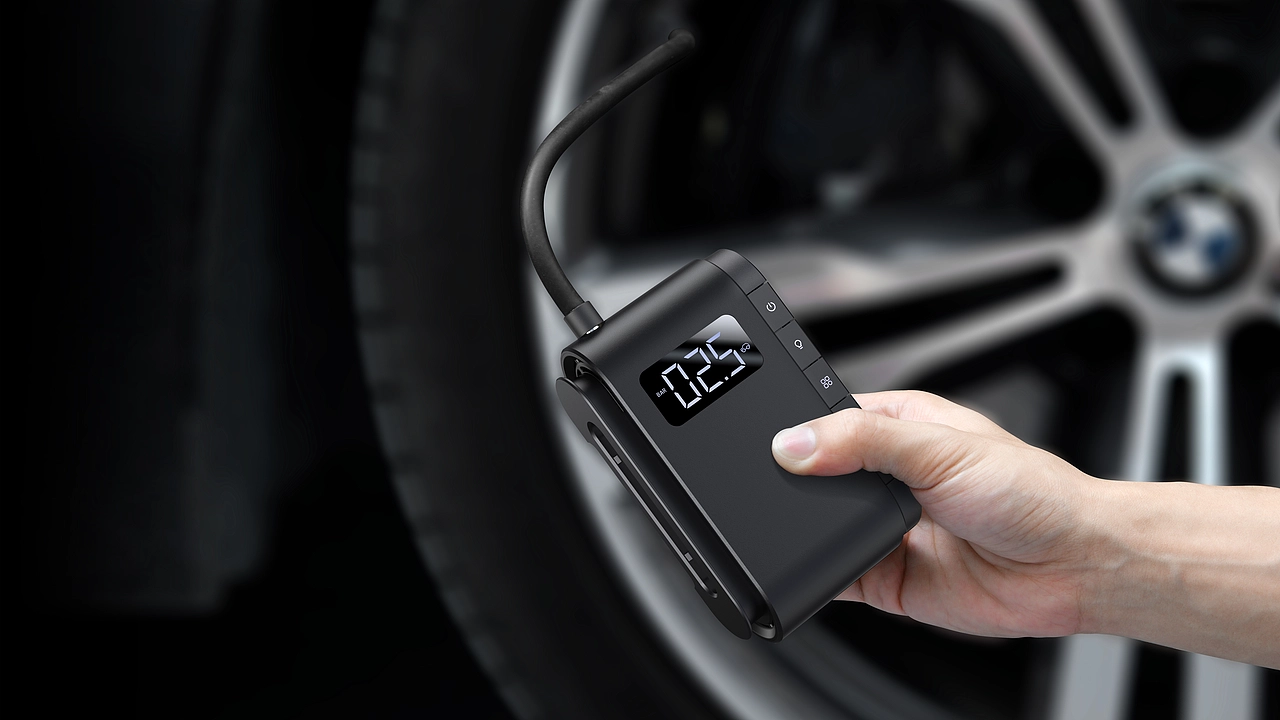 智能便携充气泵