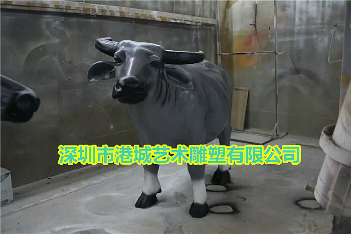 乡村建设旅游农耕文化玻璃钢牧童骑水牛雕塑定制哪家好（图ZMTkzMDUzNzky） - 雕塑 - 站酷设计师港城雕塑原创素材 - 站酷ZCOOL