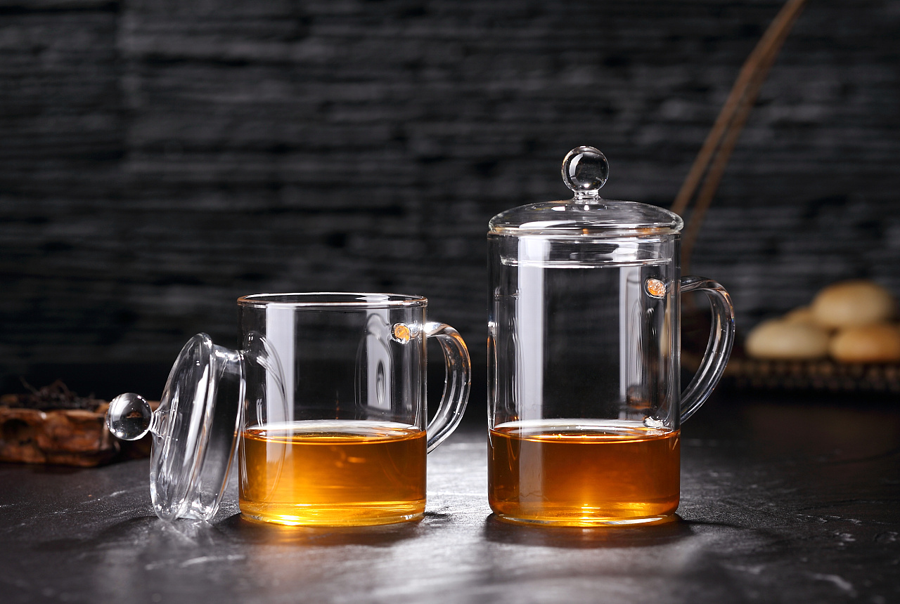 淘宝天猫透明水杯水壶玻璃瓶子精拍案例展示