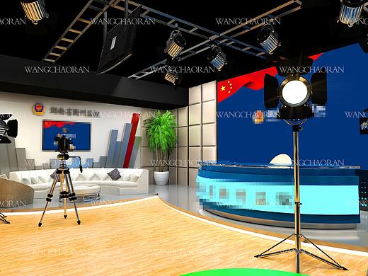 演播厅（个人主页-ZNTYwMjg5NDA=） - 其他空间 - 站酷设计师小丶胖原创素材 - 站酷ZCOOL