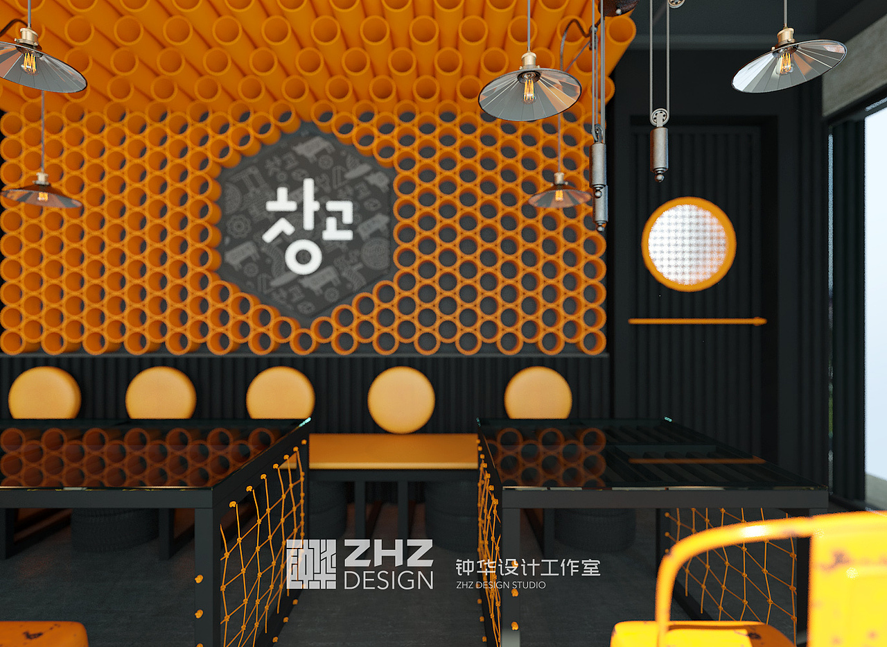 一个韩国烤肉店（图ZMTczOTc0ODYw） - Logo - 站酷设计师钟华设计原创素材 - 站酷ZCOOL