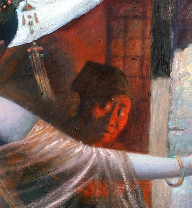 油画作品《画皮》（图ZMjc0MDA3NTI4） - 绘画 - 站酷设计师王可伟原创素材 - 站酷ZCOOL