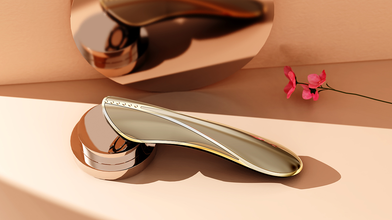 超声波射频美容仪（图ZMjg4MDMxMDU2） - 生活用品 - 站酷设计师是叶原创素材 - 站酷ZCOOL