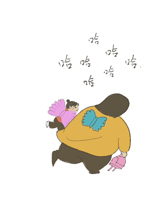 原創(chuàng)插畫小故事《蝴蝶飛呀飛》（圖ZMzMzNzMwNDE2） - 短篇/格漫 - 站酷設(shè)計(jì)師甜媽與小畫花原創(chuàng)素材 - 站酷ZCOOL