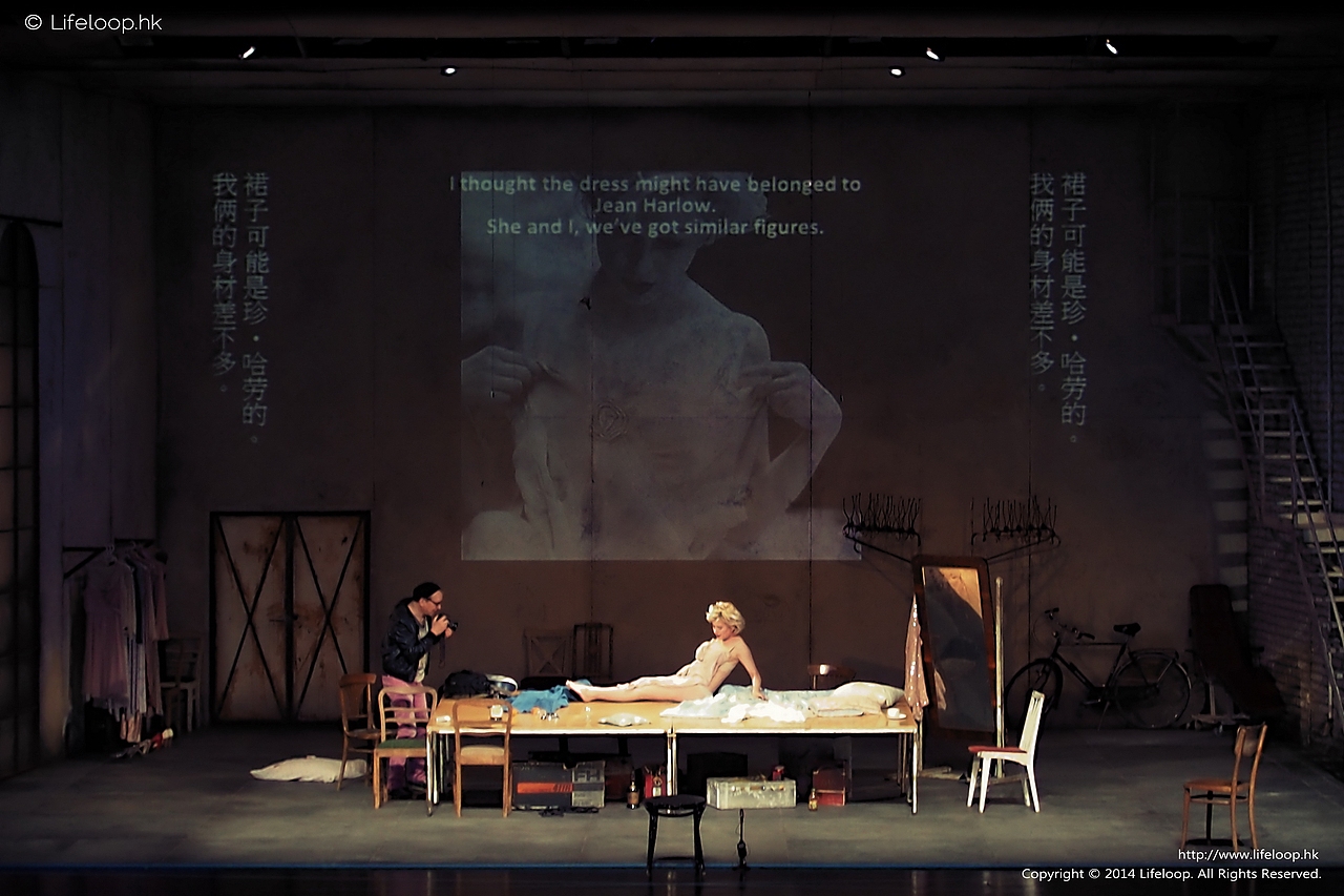 拍摄波蘭華沙話劇院戲劇《假面 • 瑪麗蓮》(Persona. Marilyn)