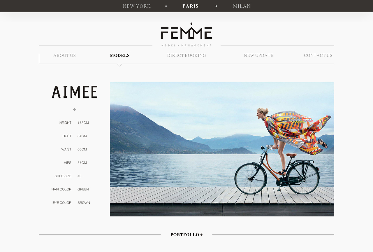 (女)模特公司标志