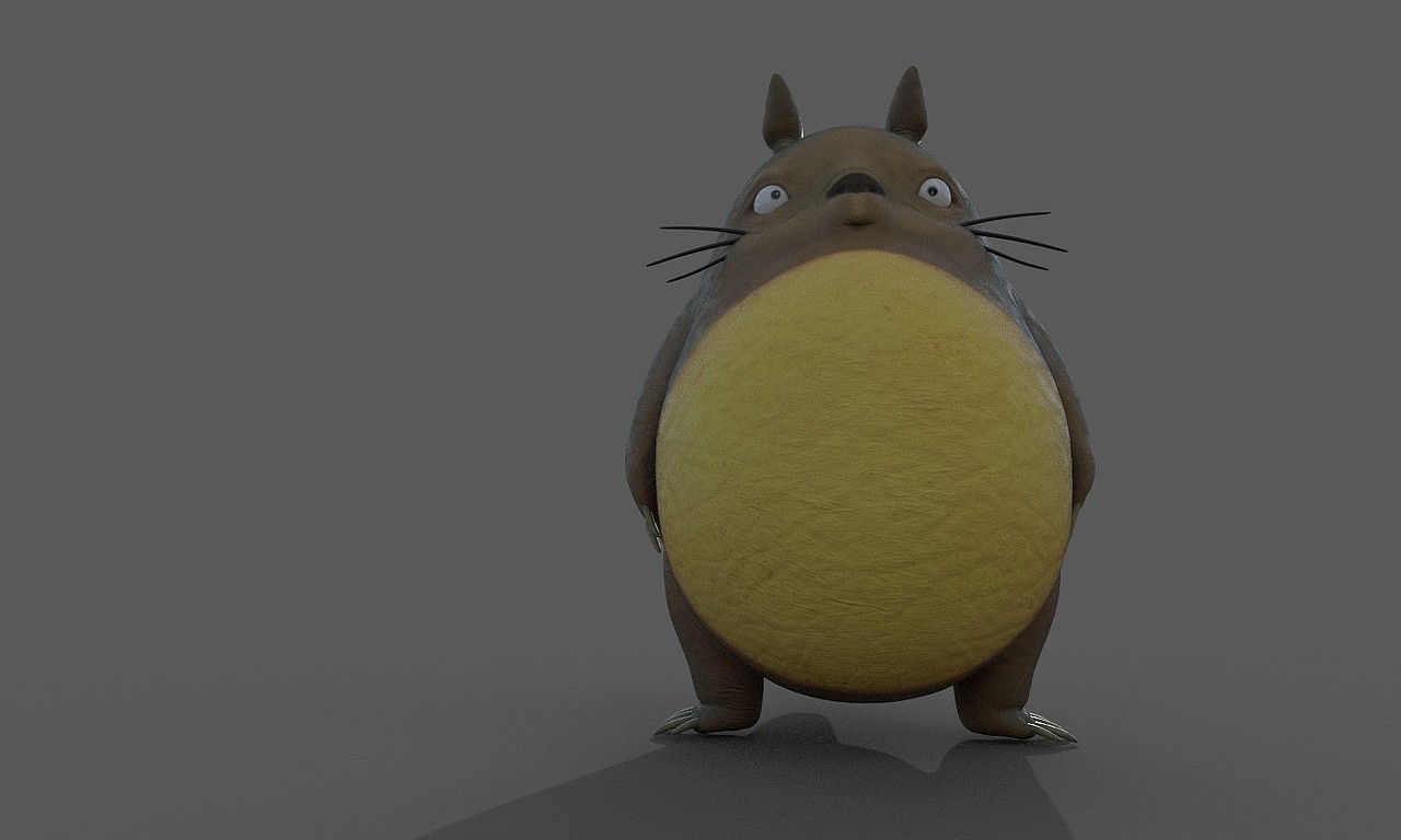 【小龙猫】用时:11小时【3d挑战】