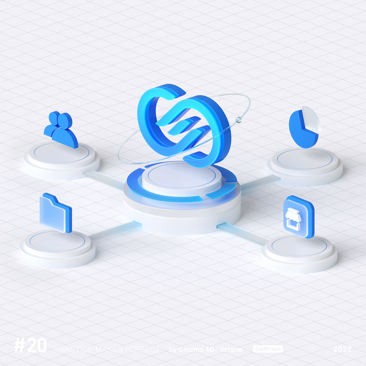 C4D日常练习-不定期更新（图ZMzE4NDM4MDgw） - 场景 - 站酷设计师秋色宛香lydia原创素材 - 站酷ZCOOL