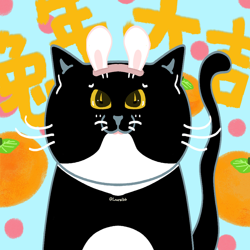 小可爱 | 新年快乐喵~