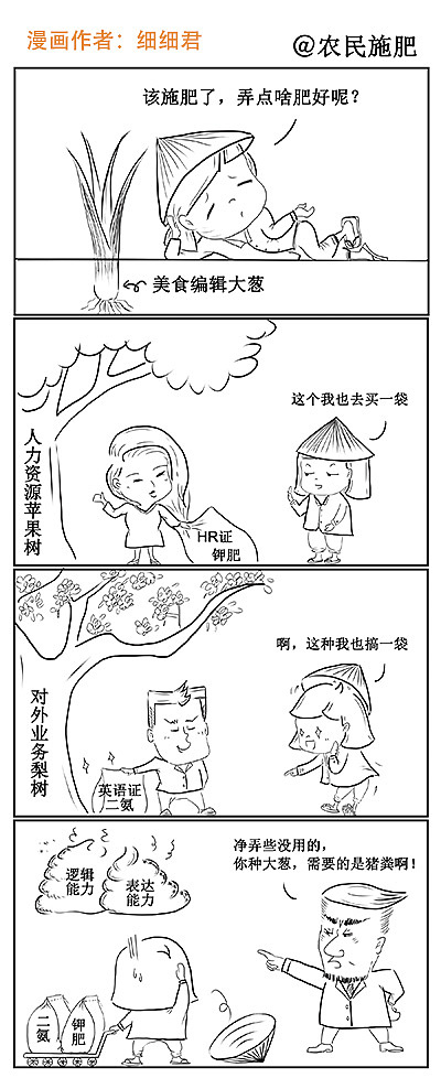 《进阶》四格漫画---职场里的小道理和你我的爆笑故事