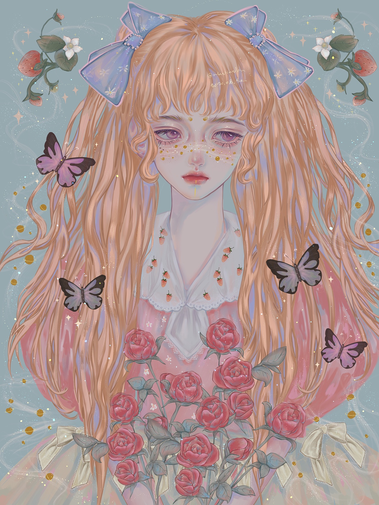 少女插画|插画|创作习作|虎妞妞niuniu - 原创作品 - 站酷 (zcool)