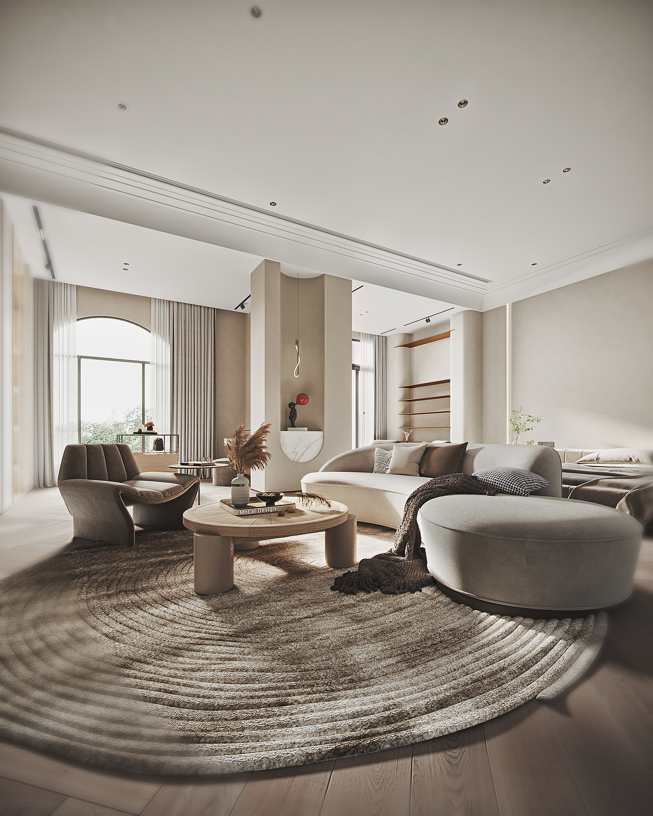 现代诧寂风创作