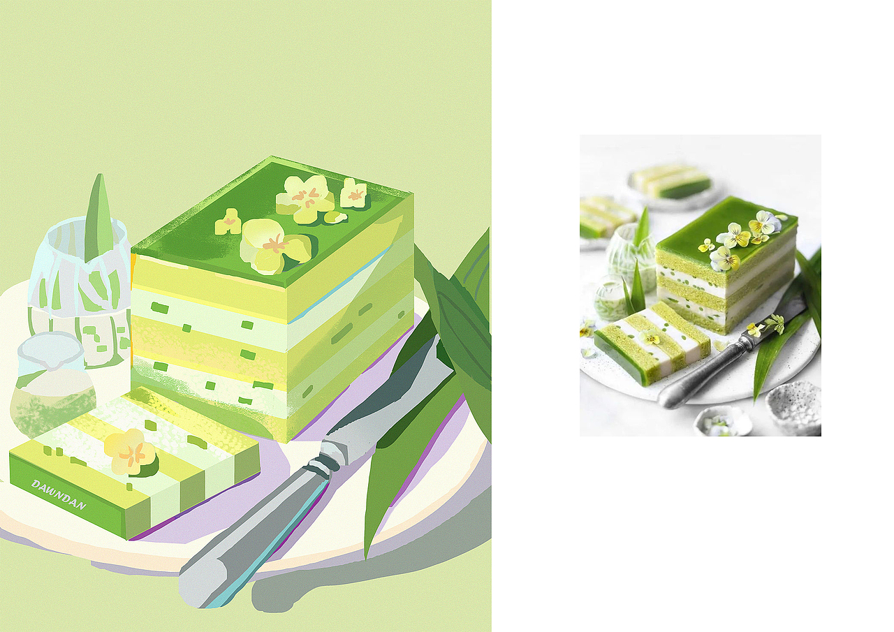 2021年8月速涂练习|食物&动物（图ZMjcxMDQ2MjQ0） - 创作习作 - 站酷设计师dawndan88原创素材 - 站酷ZCOOL