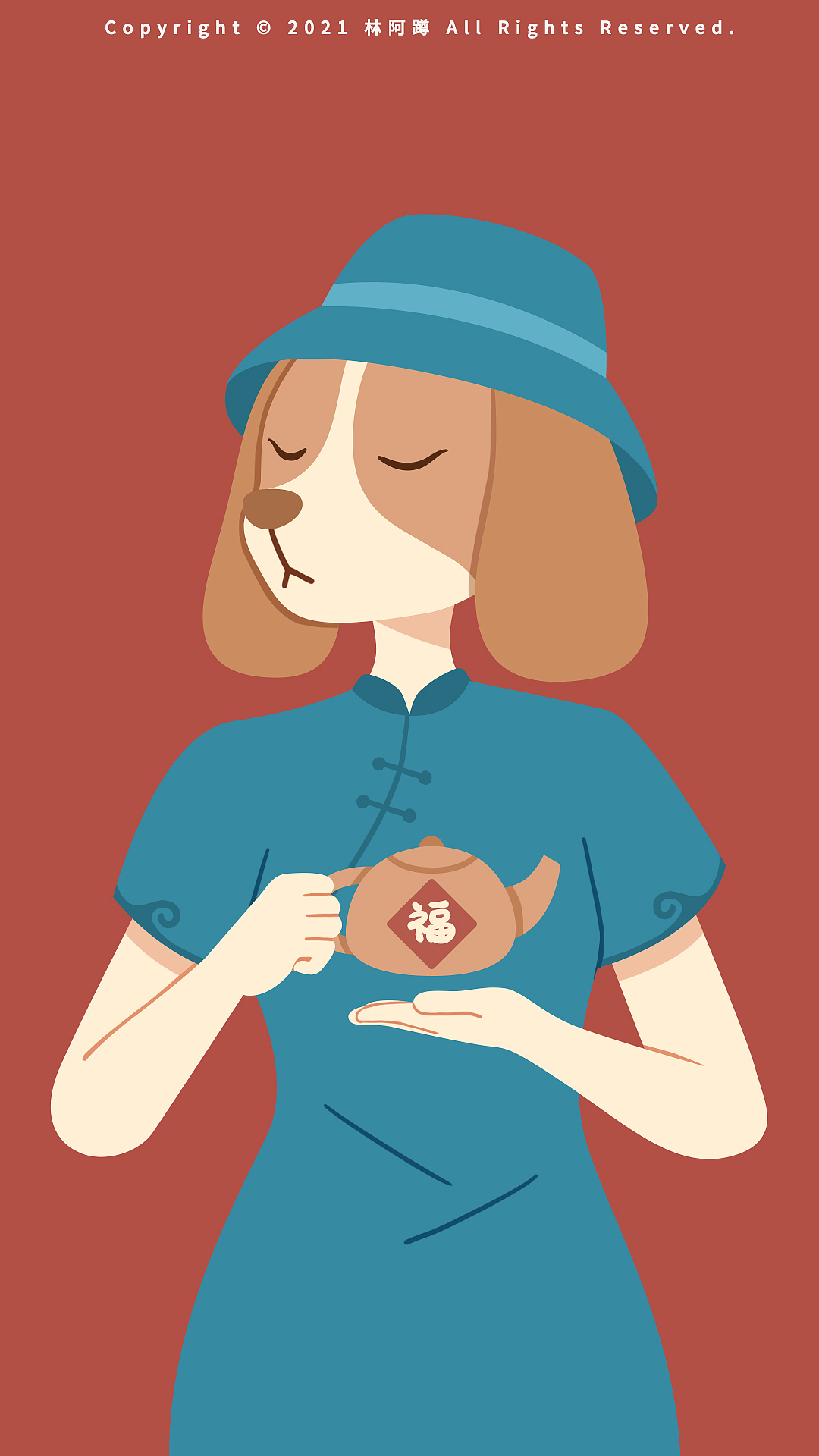 配色练习|设计感动物海报（图ZMjc4MTE1Nzg0） - 商业插画 - 站酷设计师林阿蹲原创素材 - 站酷ZCOOL