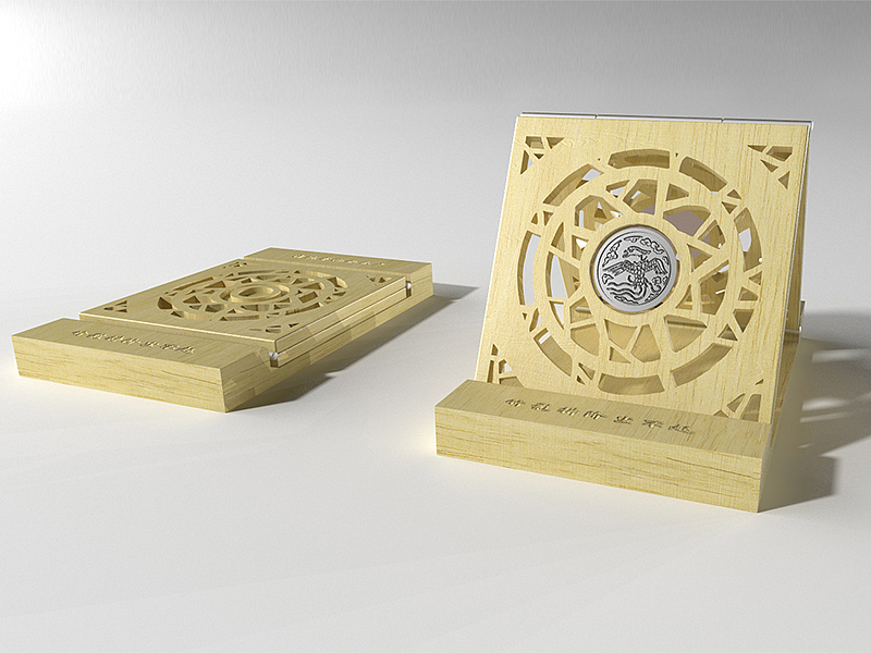 竹影清风——古典纪念币包装盒（图ZMjQ0NTg2MDg=） - 包装 - 站酷设计师风聆紫原创素材 - 站酷ZCOOL