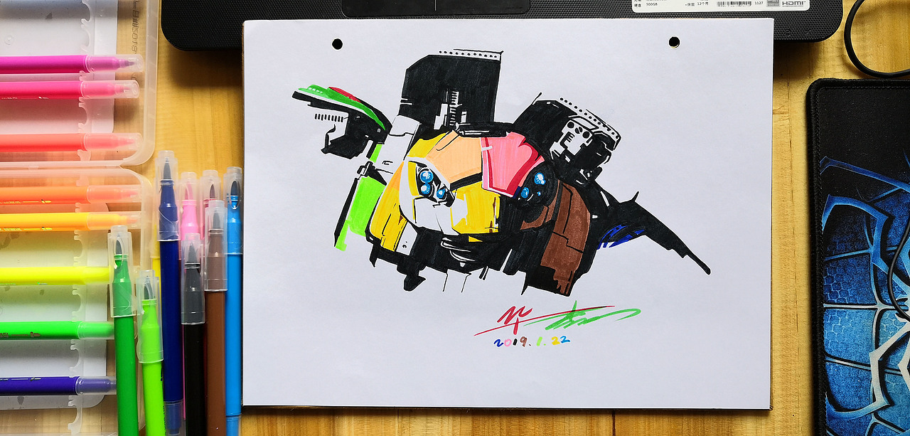 英勇保卫者军刀雅典娜冬日阿贾克斯狂怒黑曜石花4天画出了《环太平洋