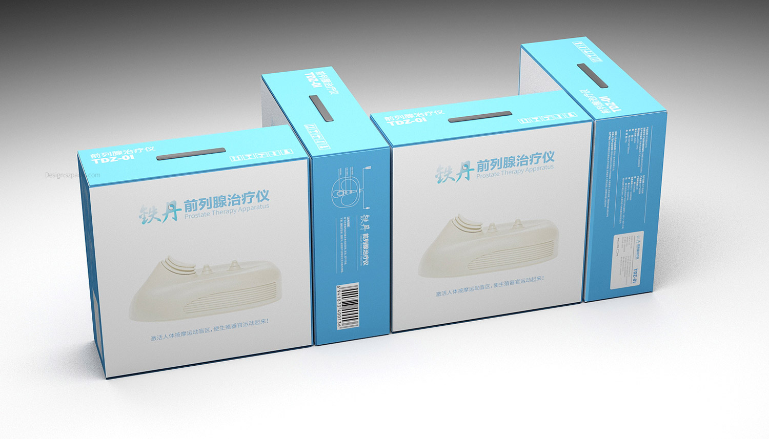前列腺医疗器械包装设计,治疗器包装设计