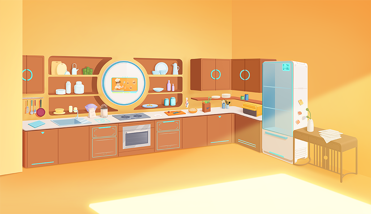 三维场景设定（图ZMjc0NTQ3NzY0） - 概念设定 - 站酷设计师芝麻开画原创素材 - 站酷ZCOOL