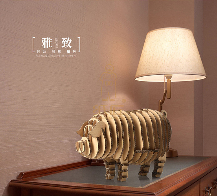 纸品DIY12生肖摆件 | 3D拼装瓦楞纸手工制品创意（图ZMjYwNDY0ODc2） - 生活用品 - 站酷设计师PAPERMAKER纸匠原创素材 - 站酷ZCOOL