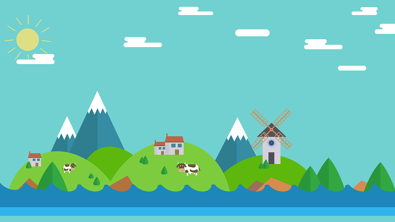 扁平风爱上临摹