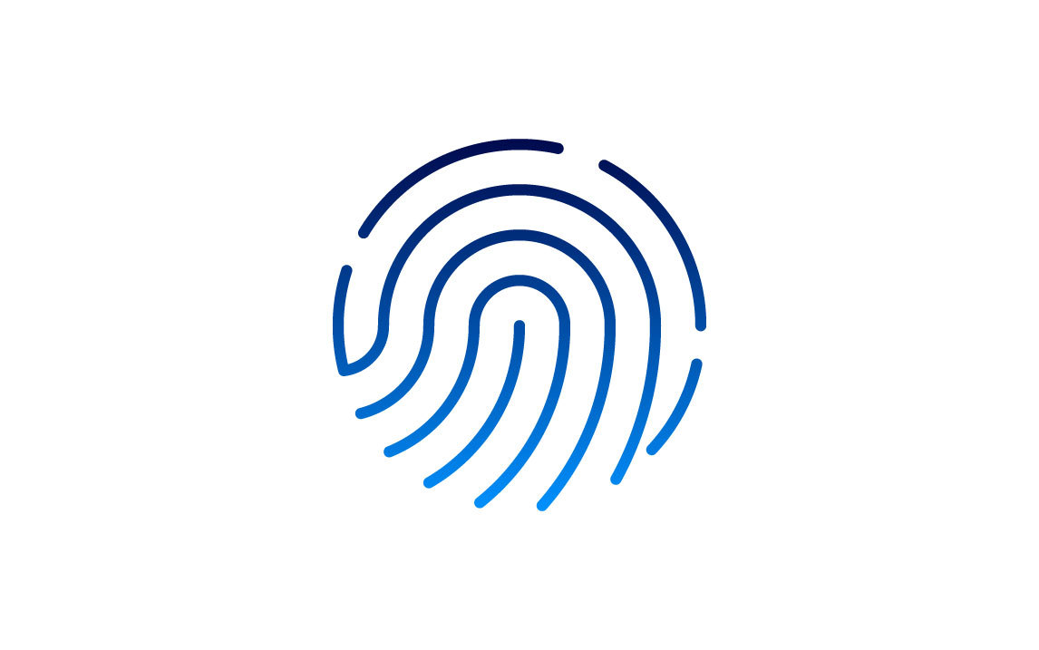 ai指纹识别图标,制作过程图文