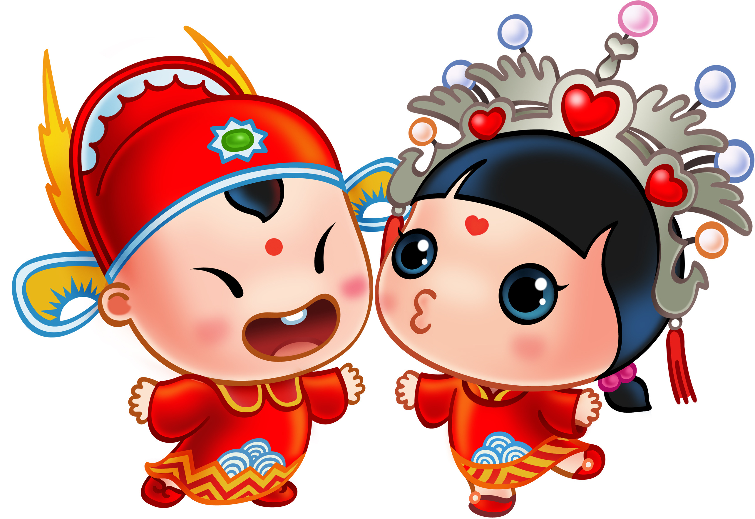 招财童子三维中国风春节|动漫|动画片|招财童子多多 - 原创作品 - 站酷 (ZCOOL)