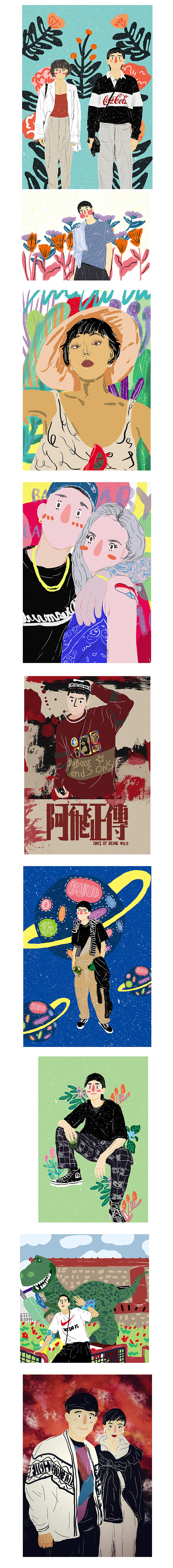 2018总结大会（图ZMTQwODU0OTAw） - 商业插画 - 站酷设计师playbluee原创素材 - 站酷ZCOOL
