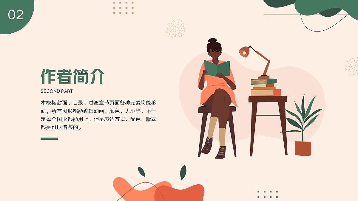 免费PPT模板!读书报告读书分享PPT!超好看哦