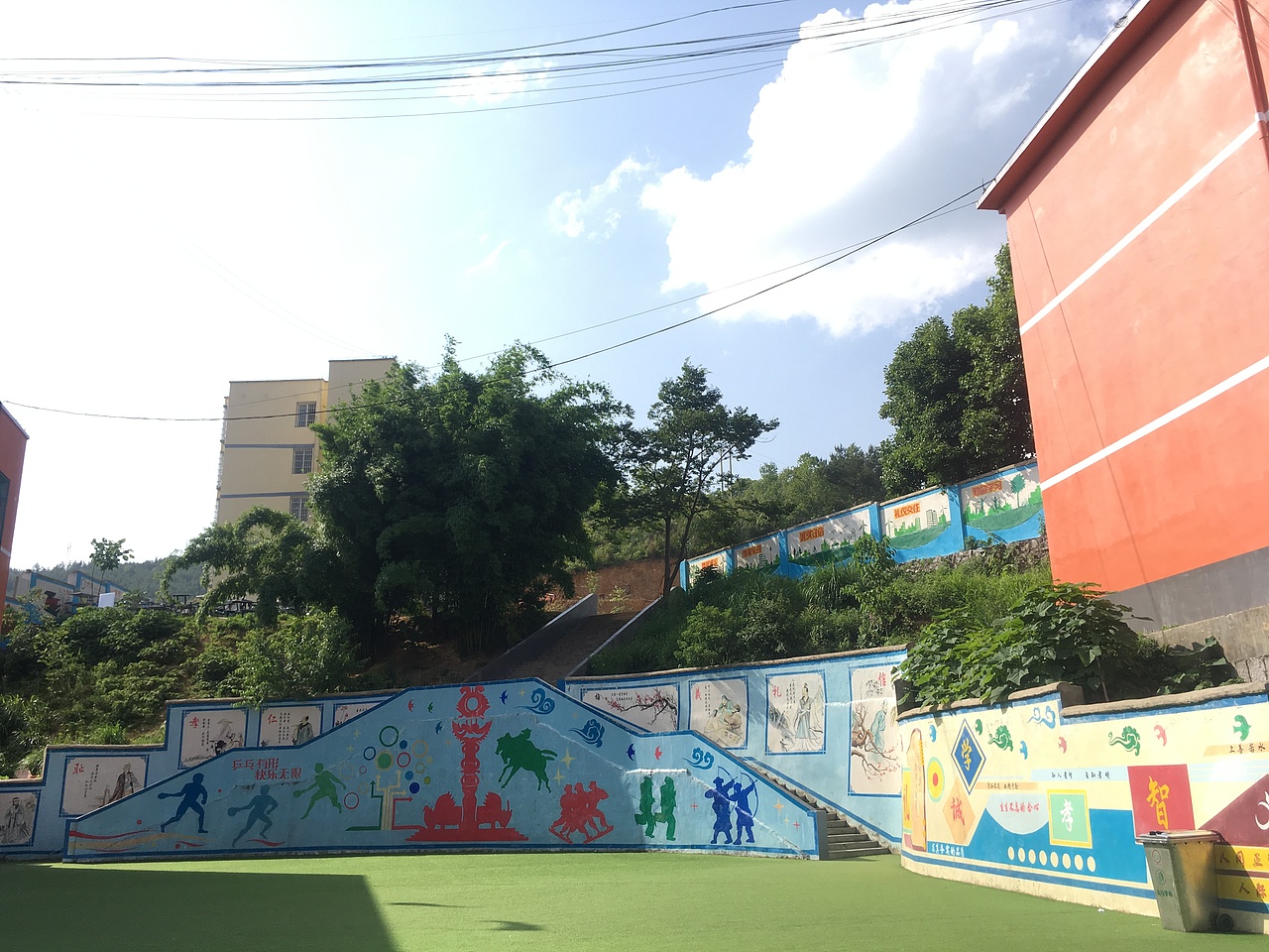 校园之孔子(三楼人像)