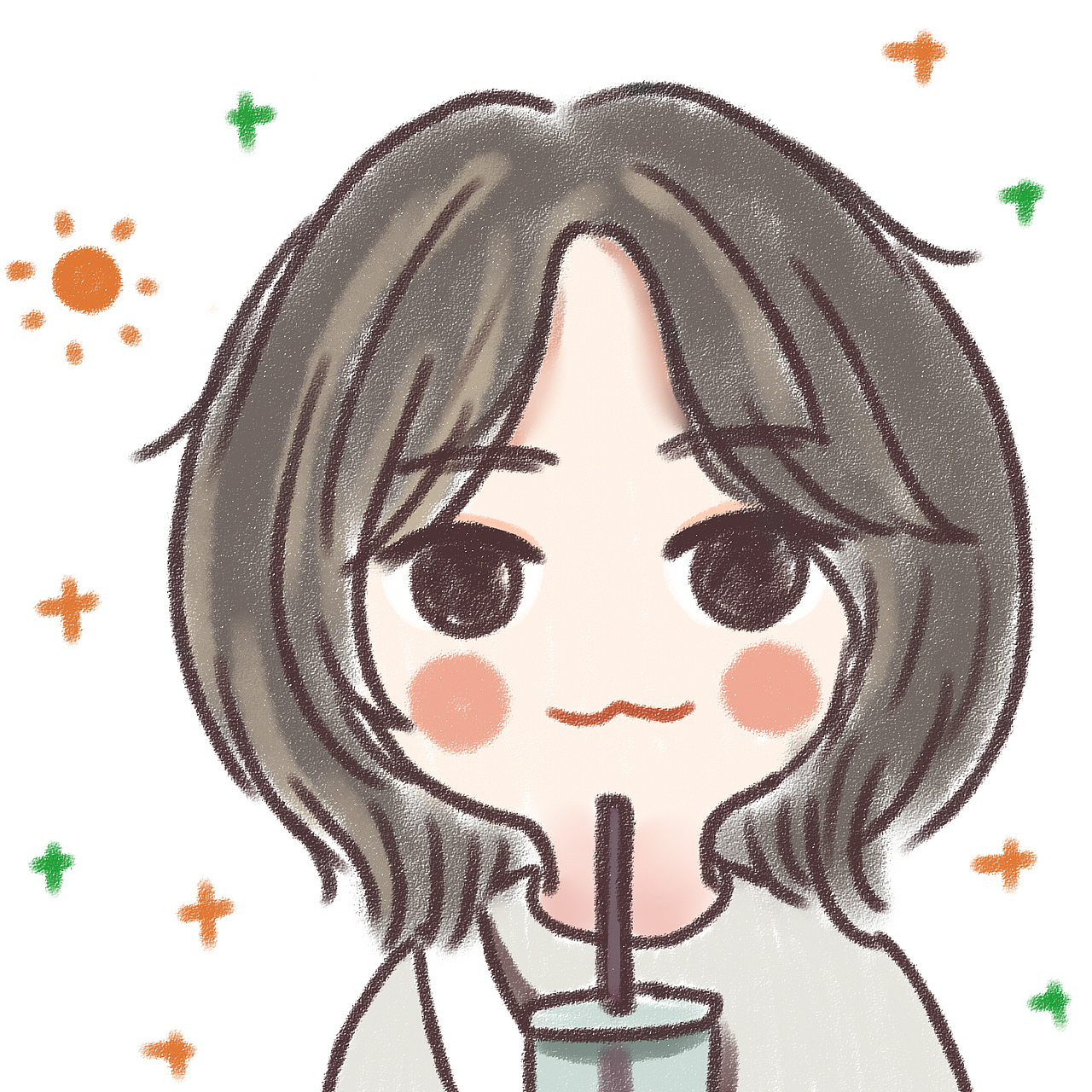 蜡笔风（图ZMTkxMjEzMjQ4） - 艺术插画 - 站酷设计师点一只虾原创素材 - 站酷ZCOOL