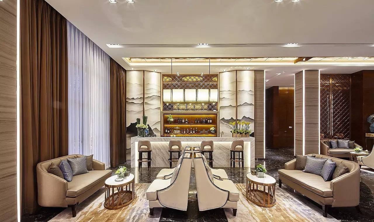 【美致软装作品】合众-领岛售楼部