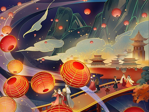游戏的新年贺图|插画|游戏原画|haixingg - 原创作品 - 站酷 (zcool)