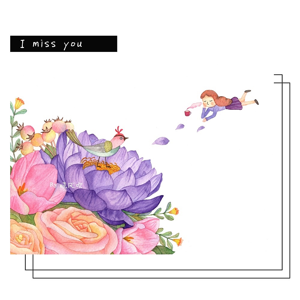 想你的时候花会开(原创)