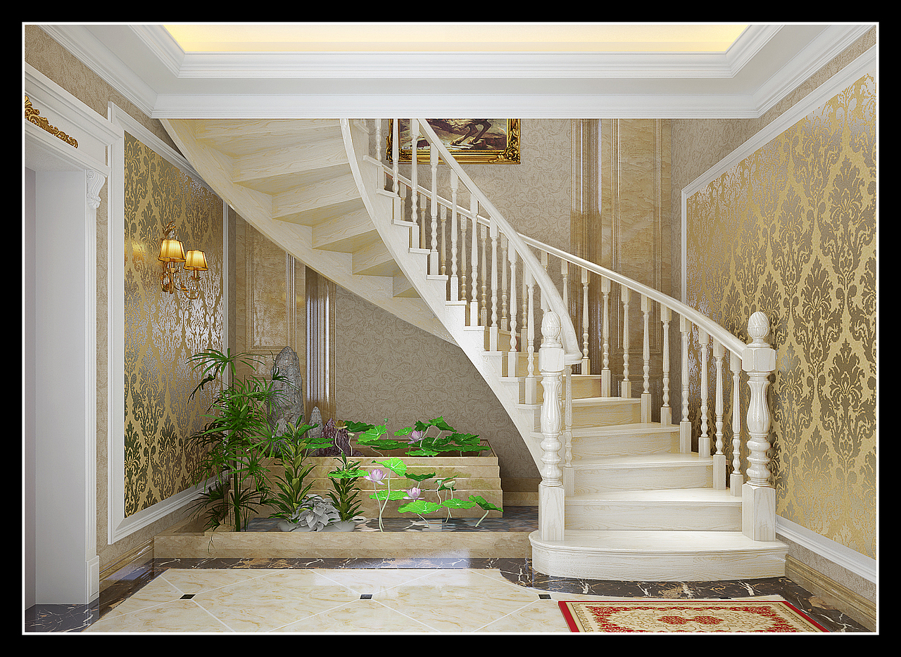 复式别墅楼梯楼梯方案