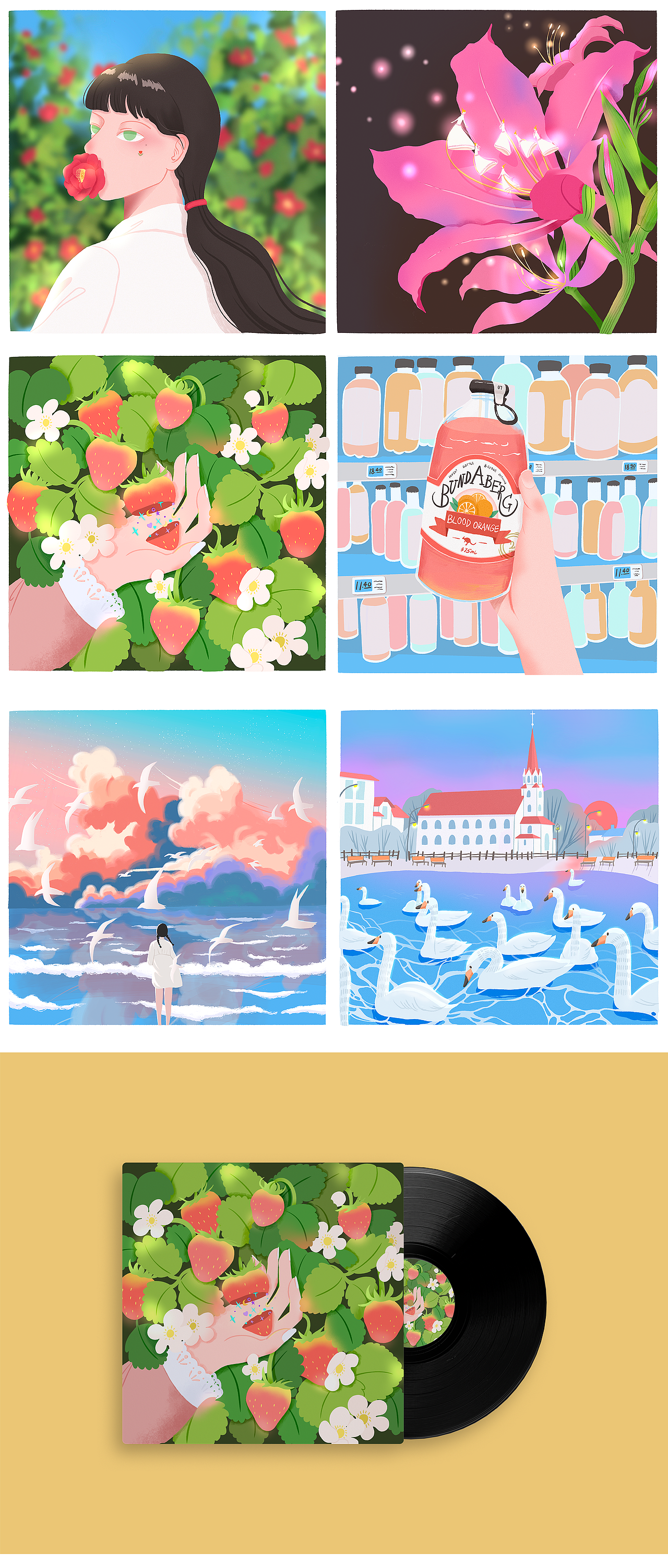 2021年插画作品集（图ZMjg2NzM0NzMy） - 商业插画 - 站酷设计师TM2019原创素材 - 站酷ZCOOL