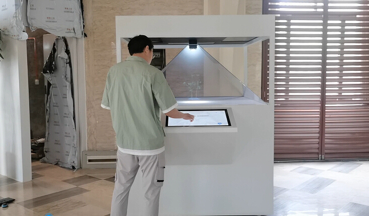 山东滨州市植物园科普中心植物全息柜（图ZMjEwMjY2MzY4） - 人机交互 - 站酷设计师投石艺术装置原创素材 - 站酷ZCOOL