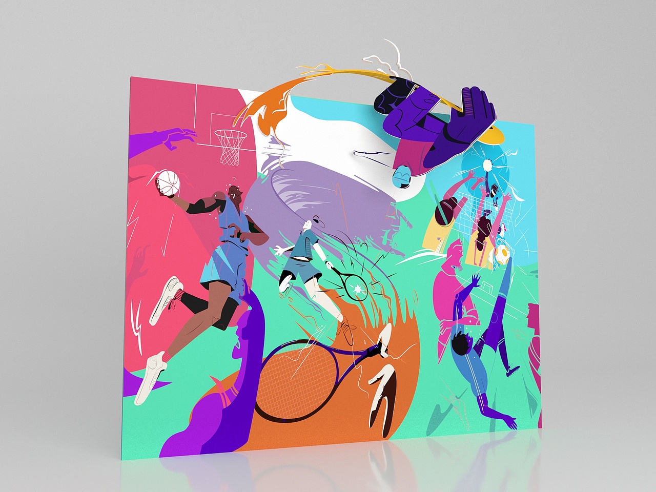 社区商业主题包装（图ZMjYwMDM2MjMy） - 展陈设计 - 站酷设计师重庆华渝立合原创素材 - 站酷ZCOOL