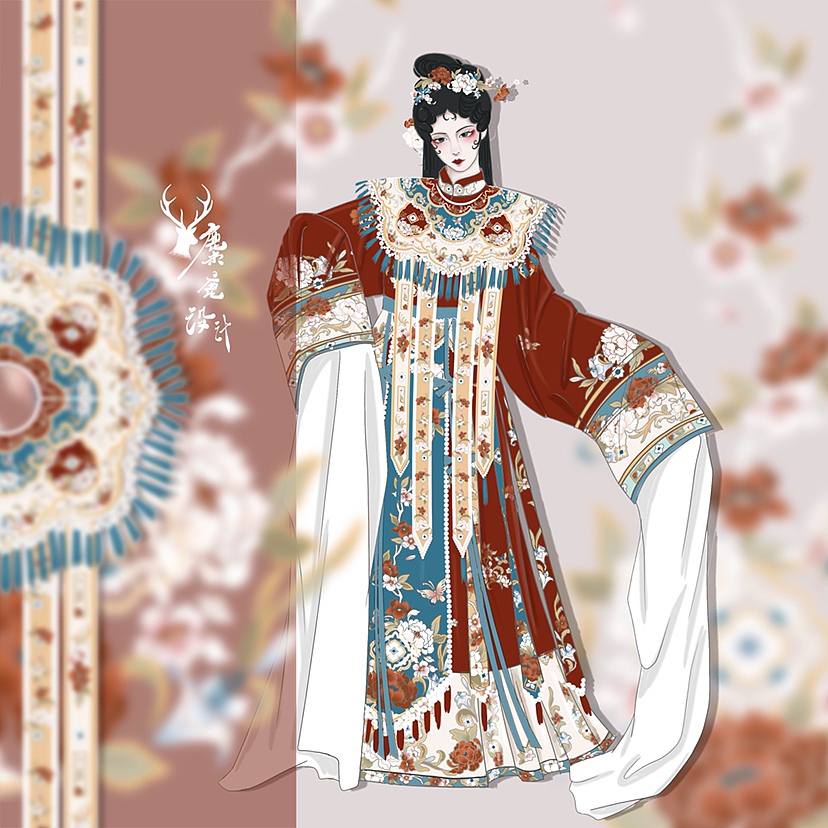 霸王别姬,汉服设计稿