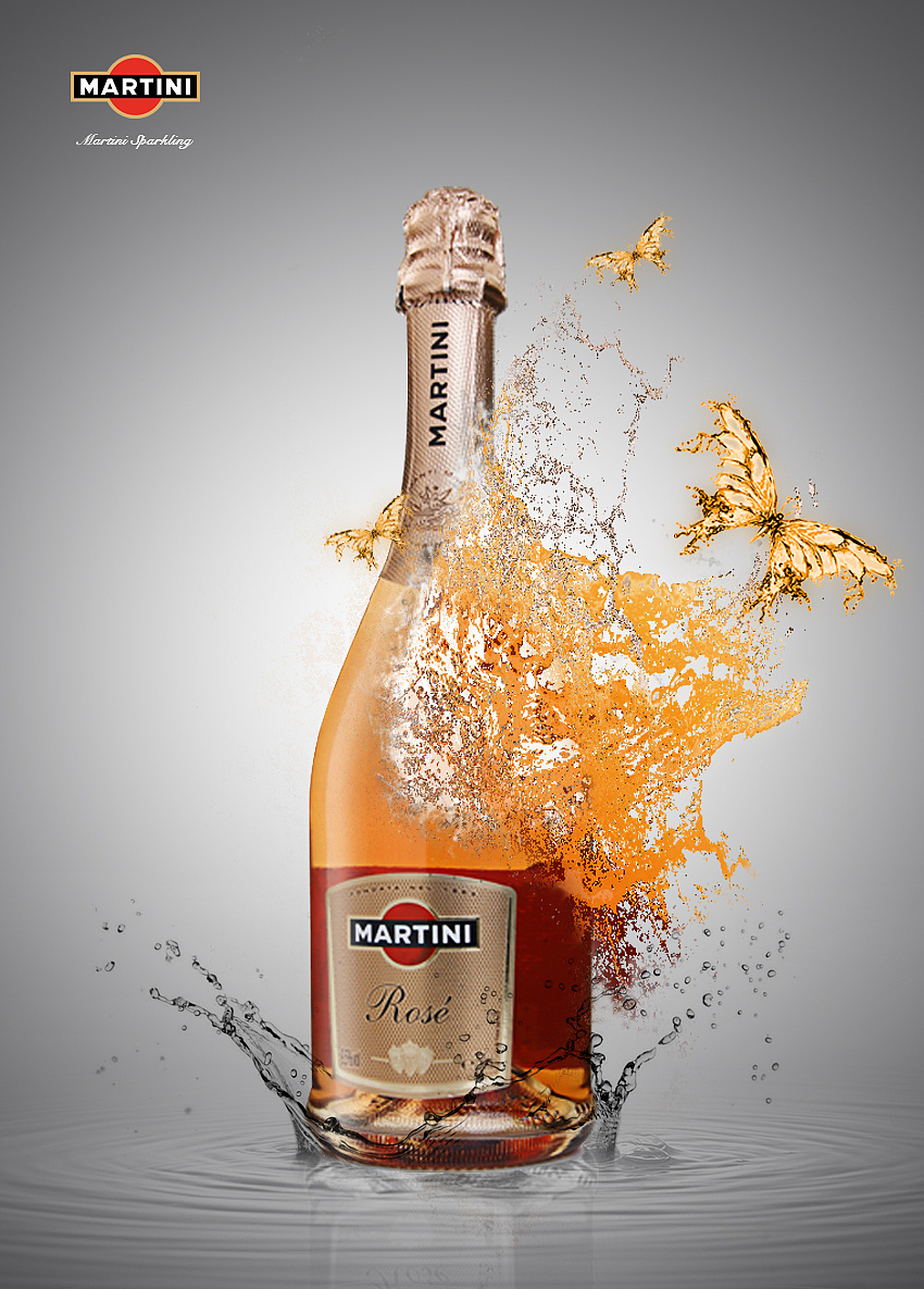 martini起泡酒海报