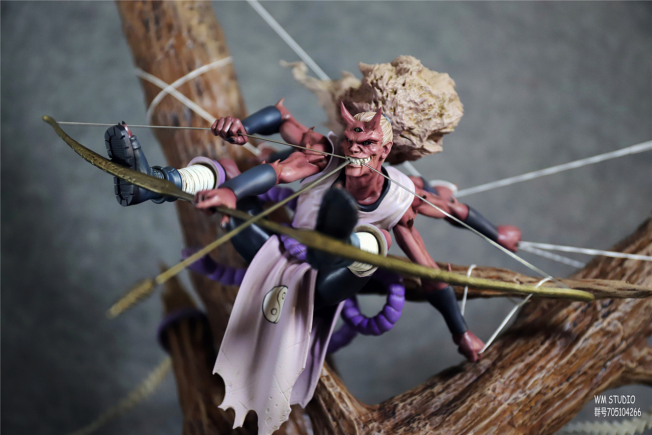 蜘蛛战弓·凄裂-鬼童丸第三形态GK雕像