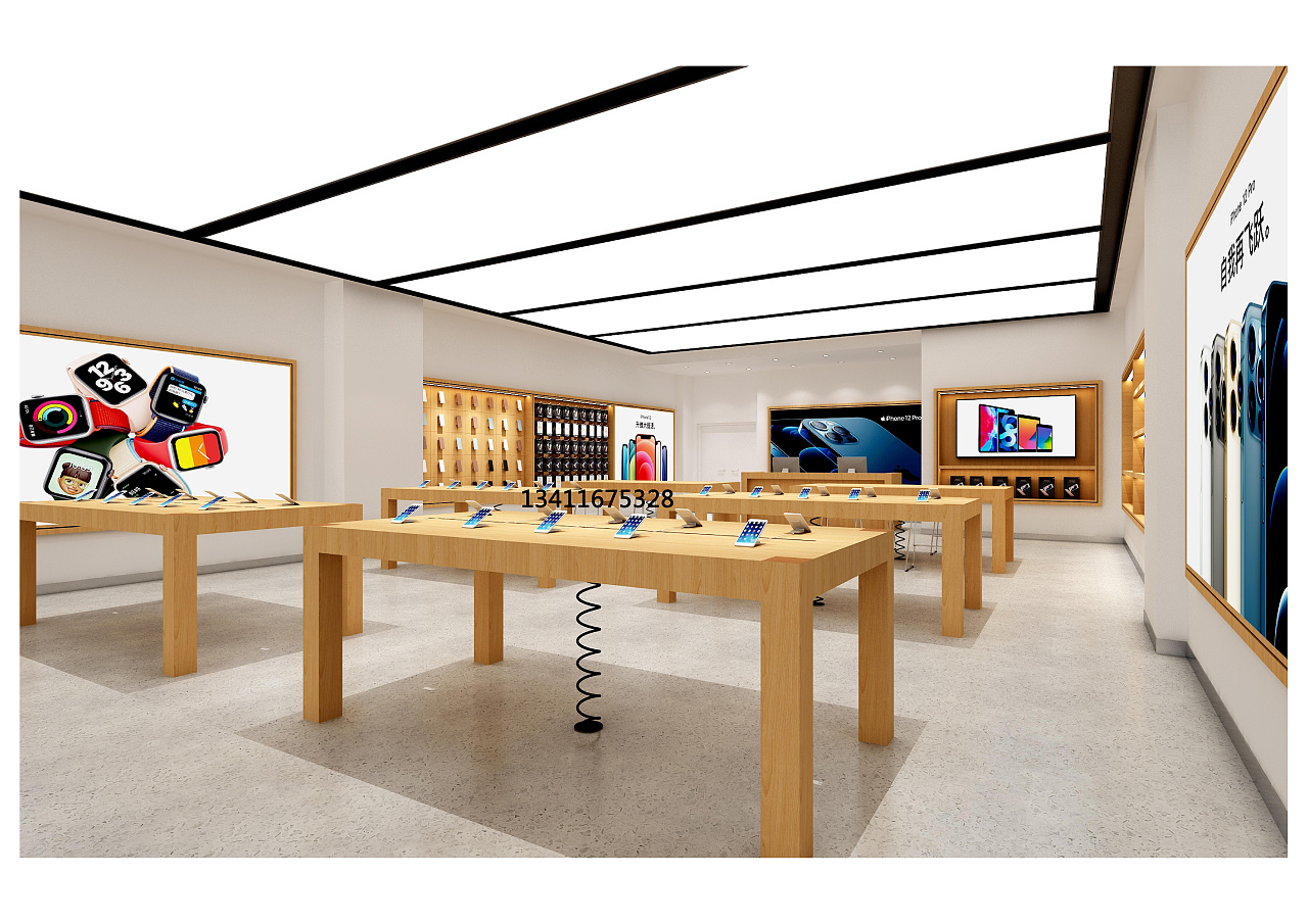 苹果手机店展台